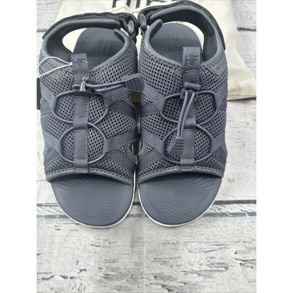 Hike Footwear HF Baresandals II Dark Grey Barefoot Sandals M-5.5 ,W -7.5 NIB